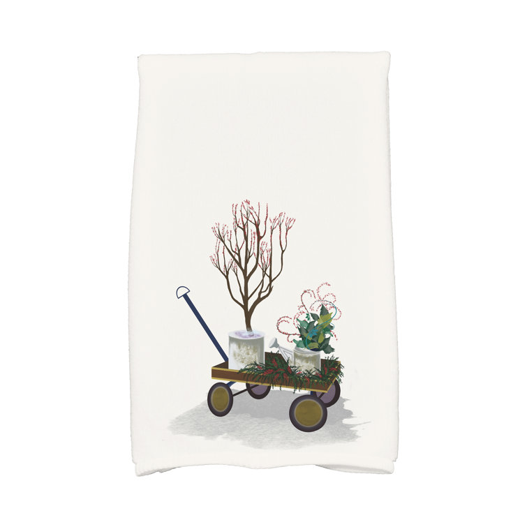 August Grove® Farmhouse Holiday Hand Towel & Reviews Wayfair